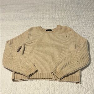 Sanctuary Women's Cream Knit Sweater